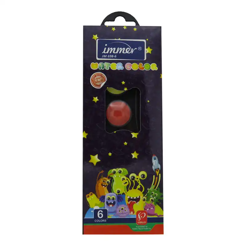 آبرنگ 6 رنگ ایمر کد JM-698-6