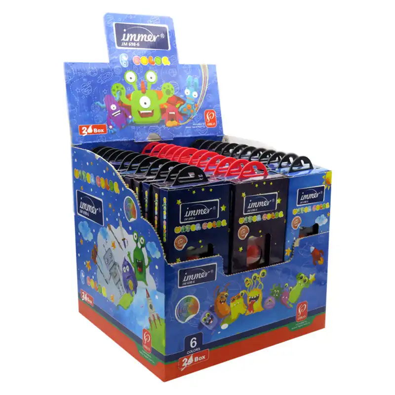 آبرنگ 6 رنگ ایمر کد JM-698-6