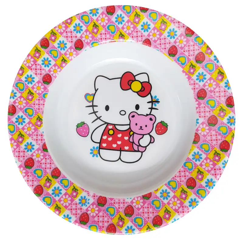 بشقاب کودک طرح کیتی مدل KR158