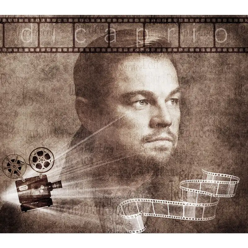 پوستر دیواری طرح لئوناردو دی کاپریو کد p1039