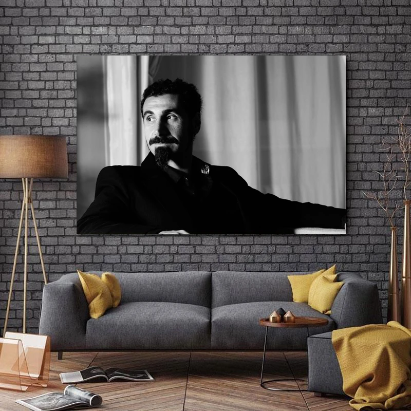 تابلو شاسی طرح بزرگان موسیقی جهان مدل Serj Tankian کد A154