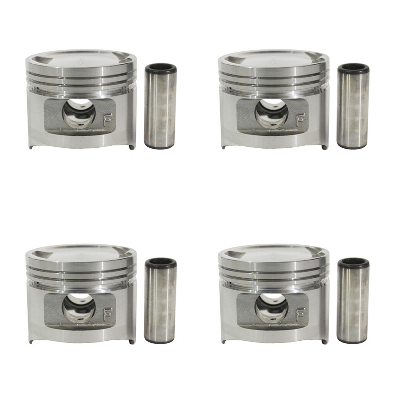 پیستون و گژن پین ام پی ان کد 025 مناسب برای پراید مجموعه 4 عددی