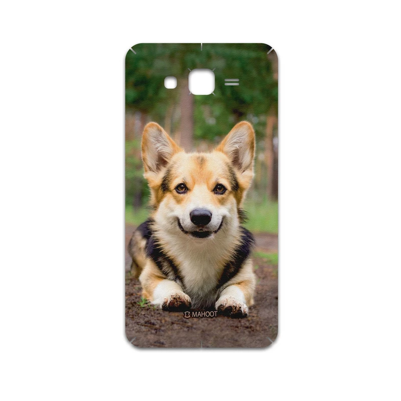 برچسب پوششی ماهوت مدل Dog-2 مناسب برای گوشی موبایل سامسونگ Galaxy J7 2015
