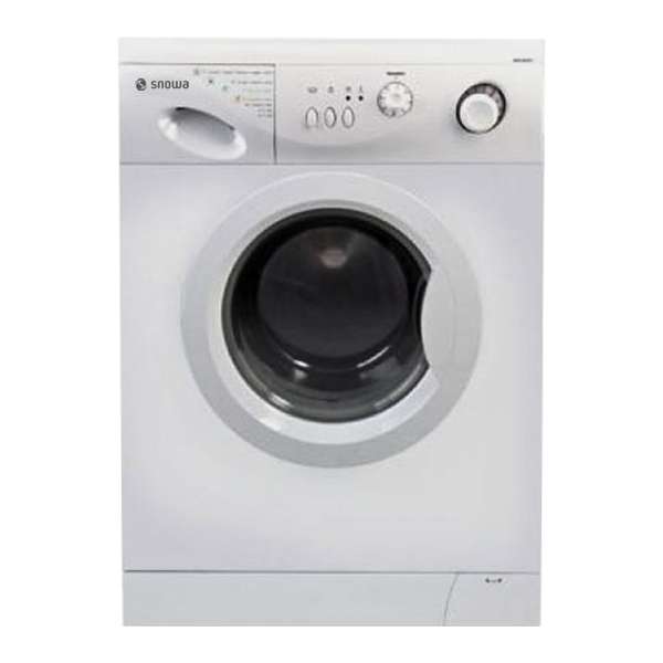 ماشین لباسشویی اسنوا مدل SWD-151S ظرفیت 5 کیلوگرم