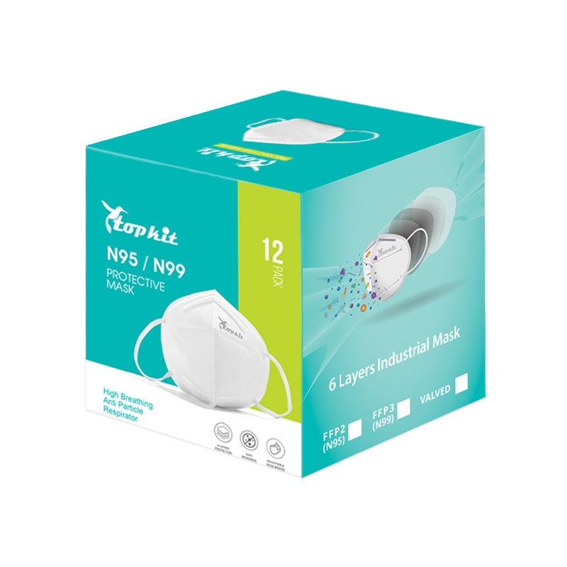ماسک تنفسی تاپ کیت مدل KN95 بسته 12 عددی ماسک تنفسی تاپ کیت مدل KN95 بسته 12 عددی