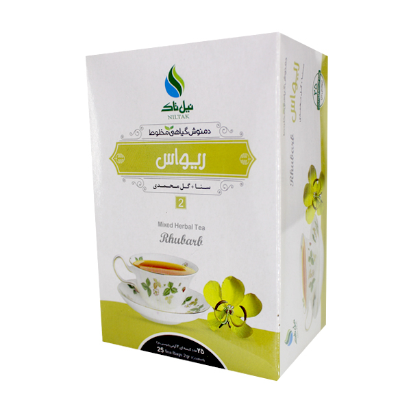  دمنوش کیسه ای ریواس نیل تاک بسته 25 عددی