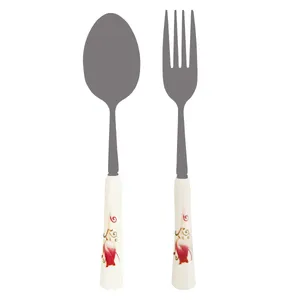 سرویس قاشق و چنگال 12 پارچه کد SP-ceramic