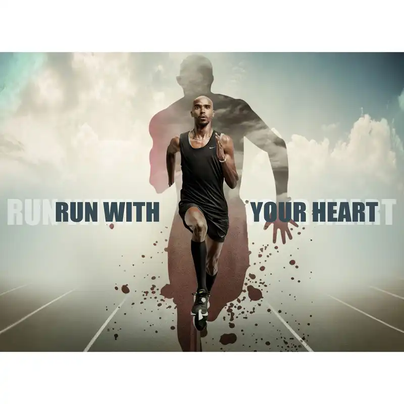 پوستر دیواری طرح ورزش دو و میدانی کد pb177