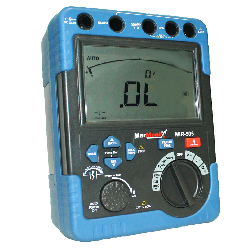 تستر مقاومت عایق مارمونیکس MIR-505 تستر مقاومت عایق مارمونیکس MIR-505