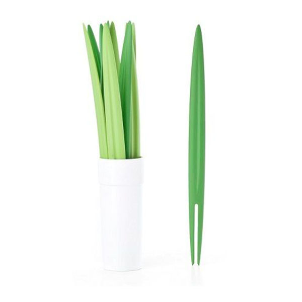 چنگال زیتون خوری طرح گلدان کد22 بسته 10 عددی چنگال زیتون خوری طرح گلدان کد22 بسته 10 عددی