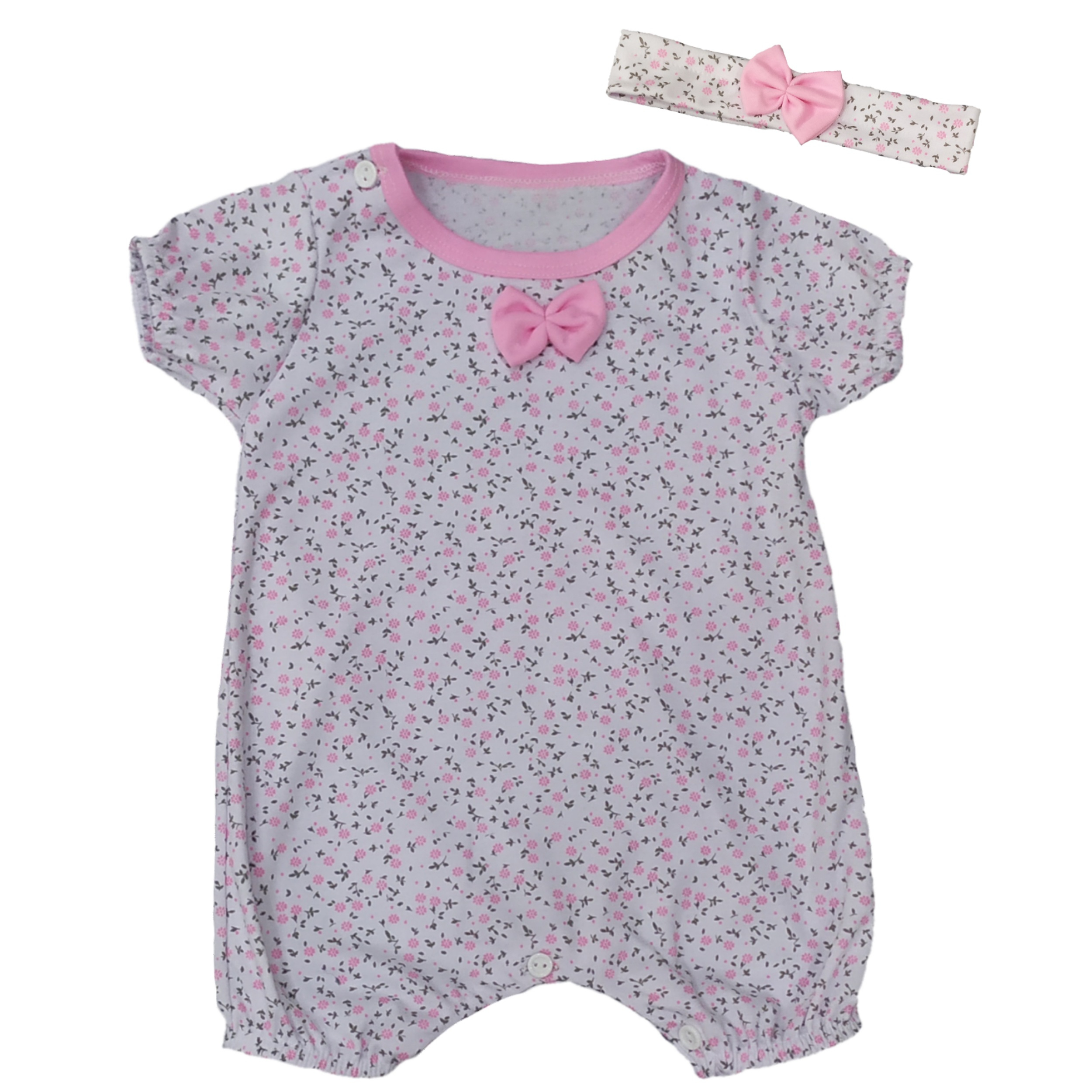 ست 2 تکه لباس نوزادی کد f06