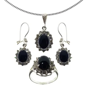 نیم ست نقره زنانه سلین کالا مدل Ce-agh-m7