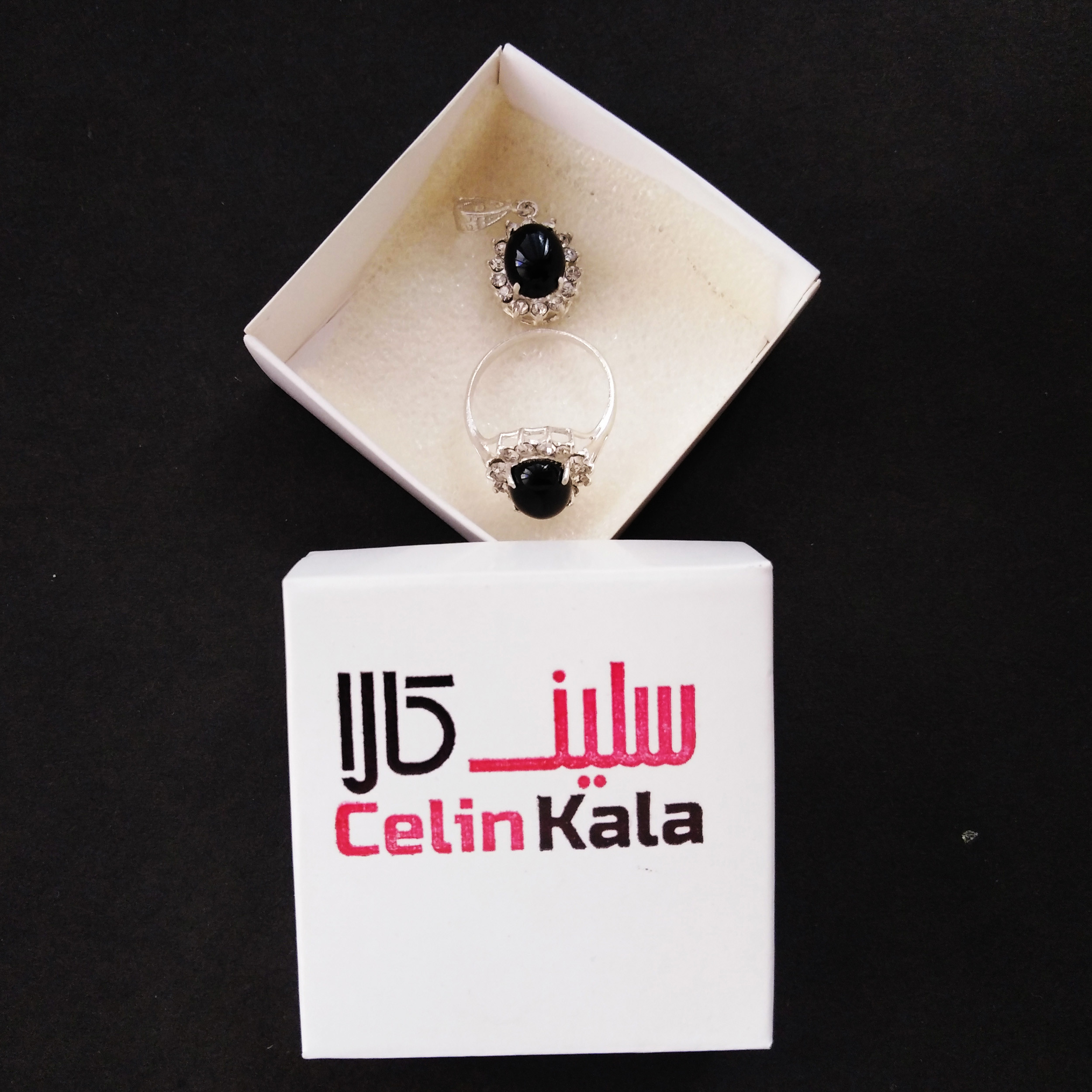 نیم ست نقره زنانه سلین کالا مدل Ce-ag-m9