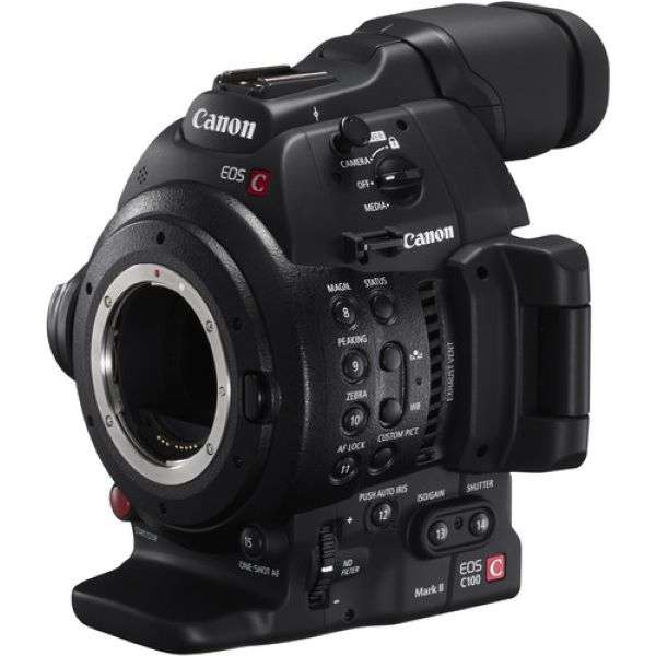 دوربین فیلمبرداری کانن مدل EOS C100 markII دوربین فیلمبرداری کانن مدل EOS C100 markII