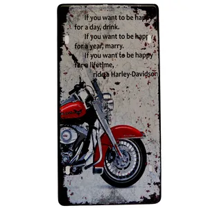 دیوارکوب مدل پلاک هارلی دیویدسون s53