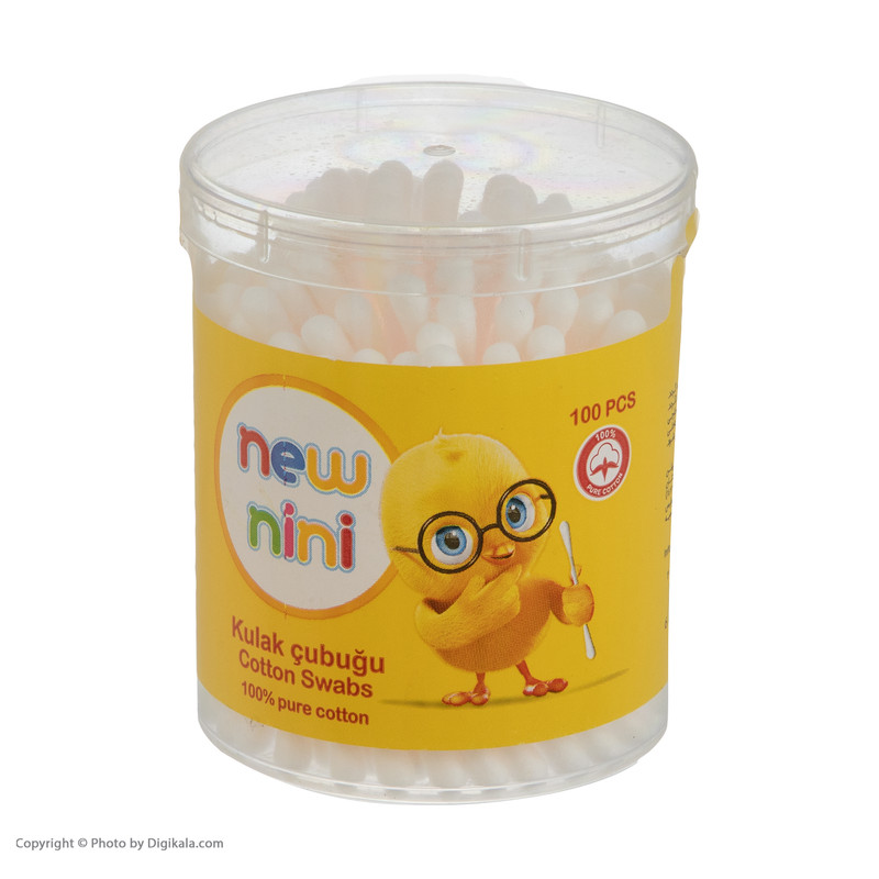 گوش پاک کن کودک نیو نی نی کد 02 بسته 100 عددی