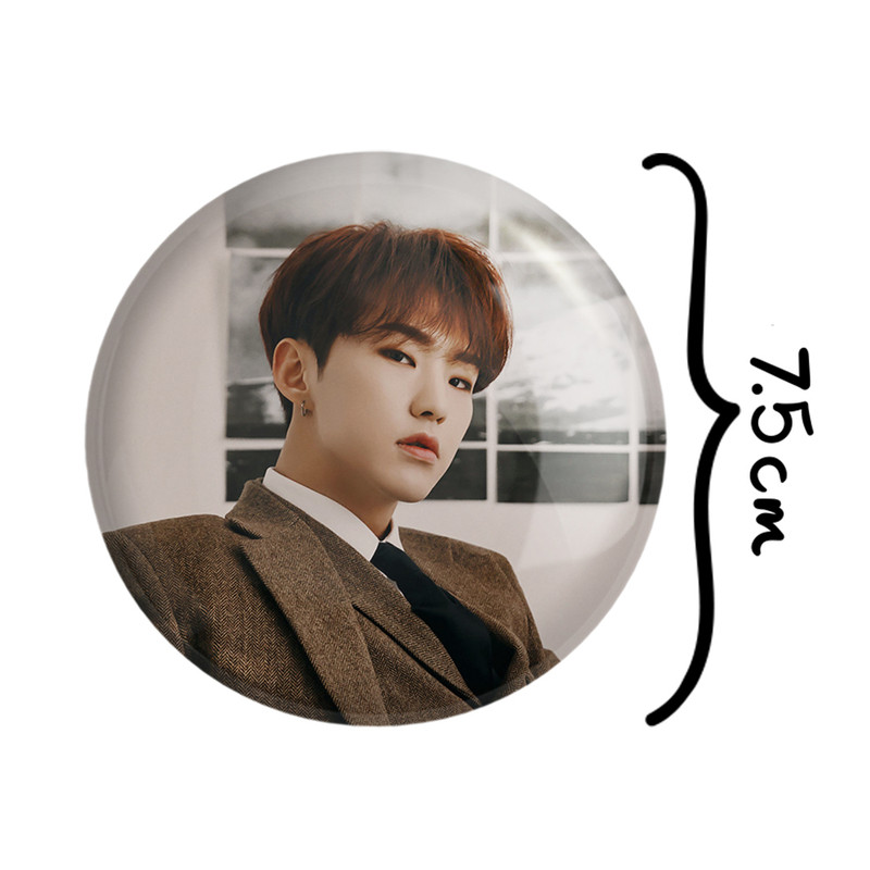 آینه جیبی خندالو طرح هوشی گروه سونتین Seventeen مدل تاشو کد 21530