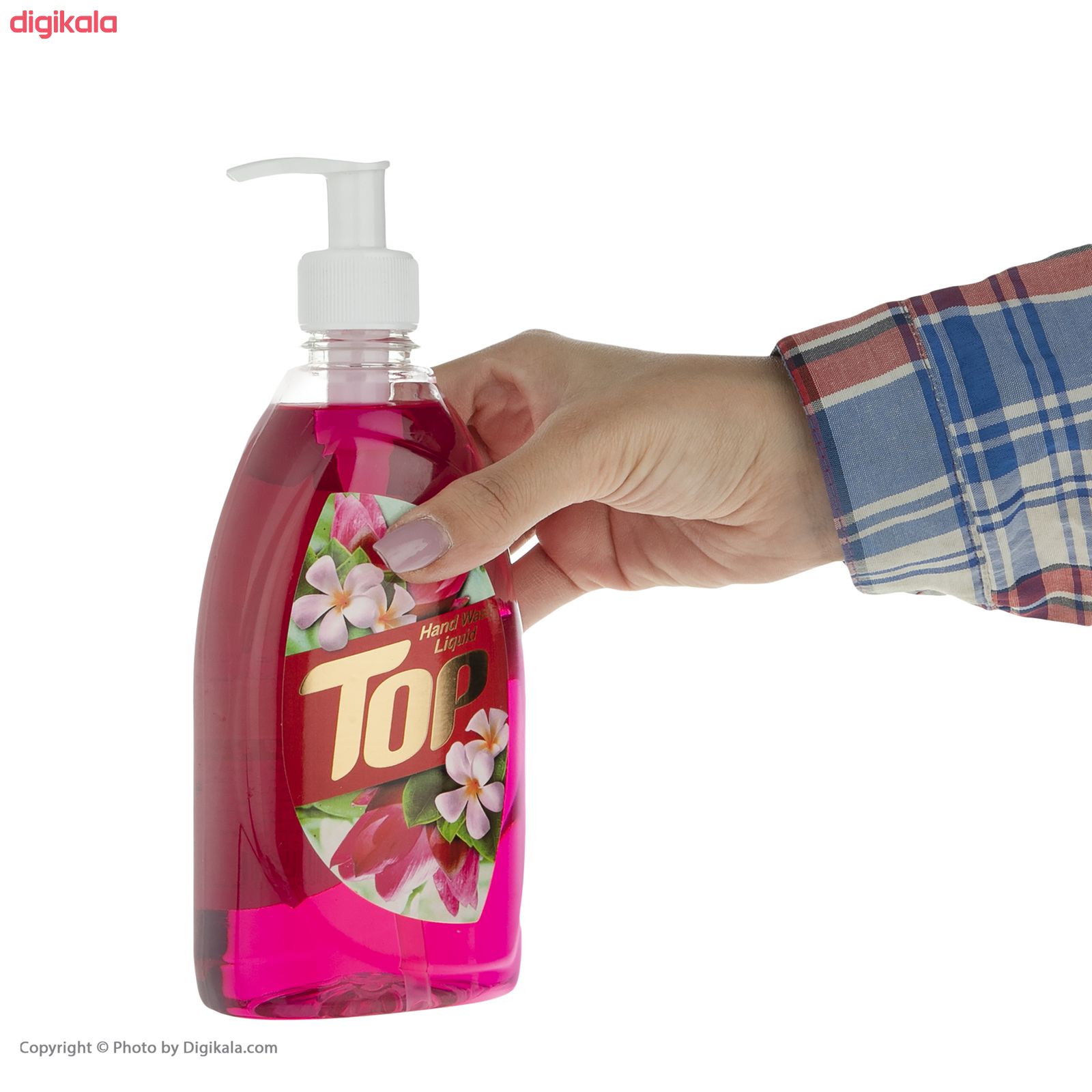 مایع دستشویی تاپ مدل Pink مقدار 500 گرم main 1 2