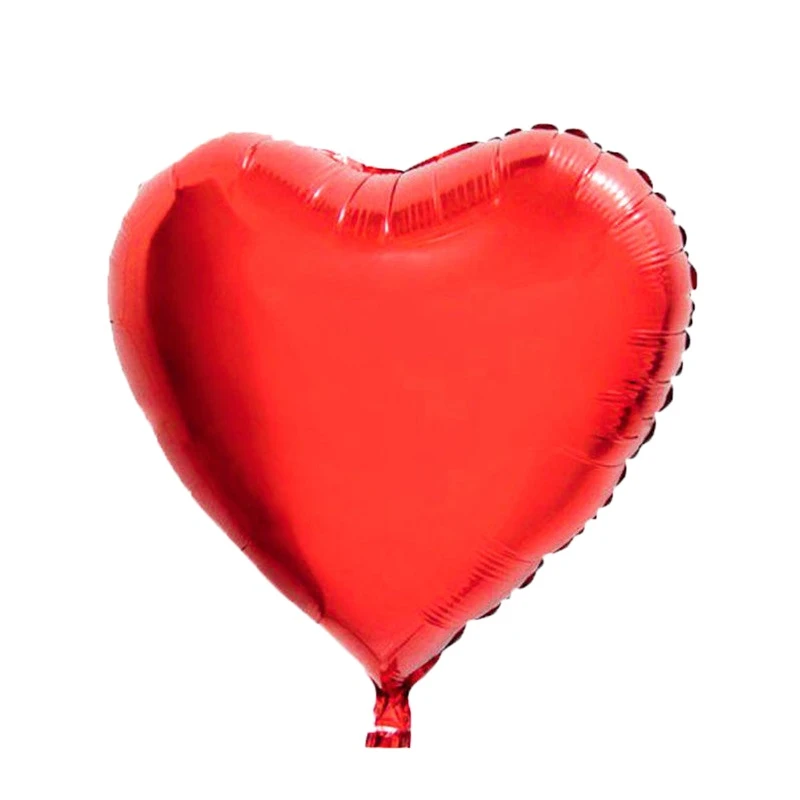 بادکنک فویلی مدل قلب کد 004