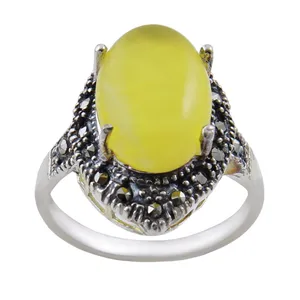 انگشتر نقره زنانه بازرگانی میلادی کد AW_279