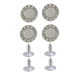 دکمه جین مدل JEAN-21-SIL-2 بسته ۴ عددی