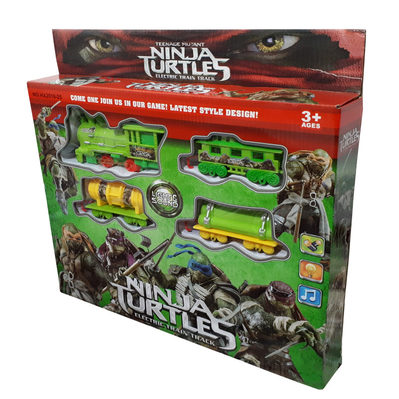 قطار بازی طرح لاک پشت ننیجا کد 1995