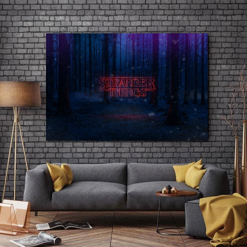 تابلو شاسی طرح سینما مدل Stranger Things کد A183
