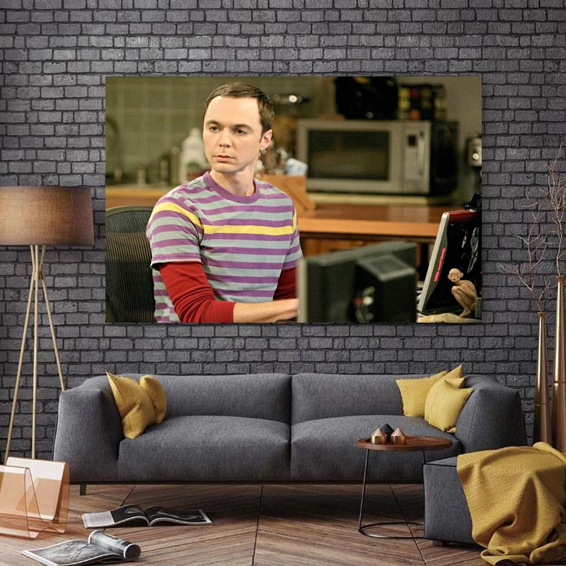 تابلو شاسی طرح سینما مدل Big Bang Theory کد A191