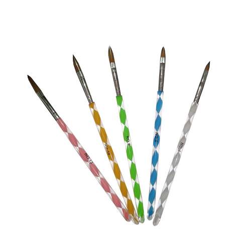 قلم موی کاشت ناخن مدل A_10 بسته 5 عددی