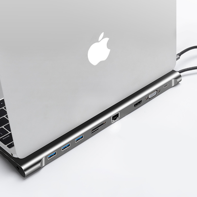 هاب 10 پورت USB-C جی سی پال مدل JCP6204