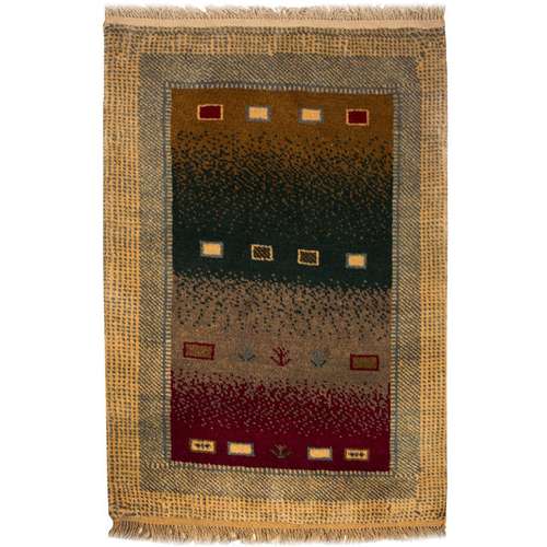 گبه دستبافت نیم متری سرزمین فرش کد GB9615