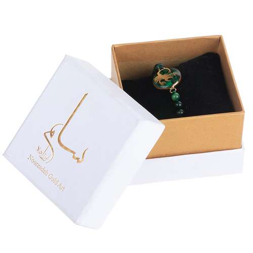 دستبند زنانه سام نورزاده طرح نماد آبان کد 74