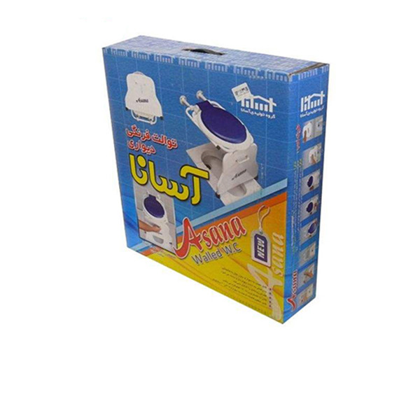 توالت فرنگی دیواری آسانا کد 02