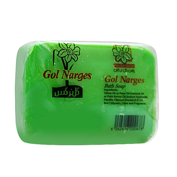صابون شستشو گل نرگس مدل k15 وزن 125 گرم