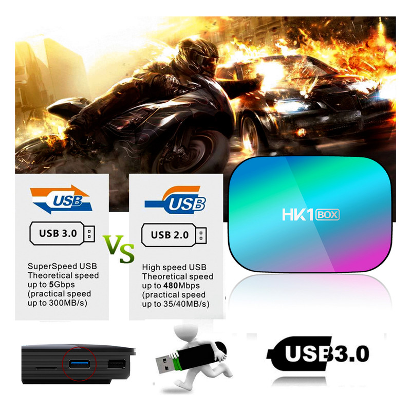 اندروید باکس اچ‌کی1 مدل باکس 4/32