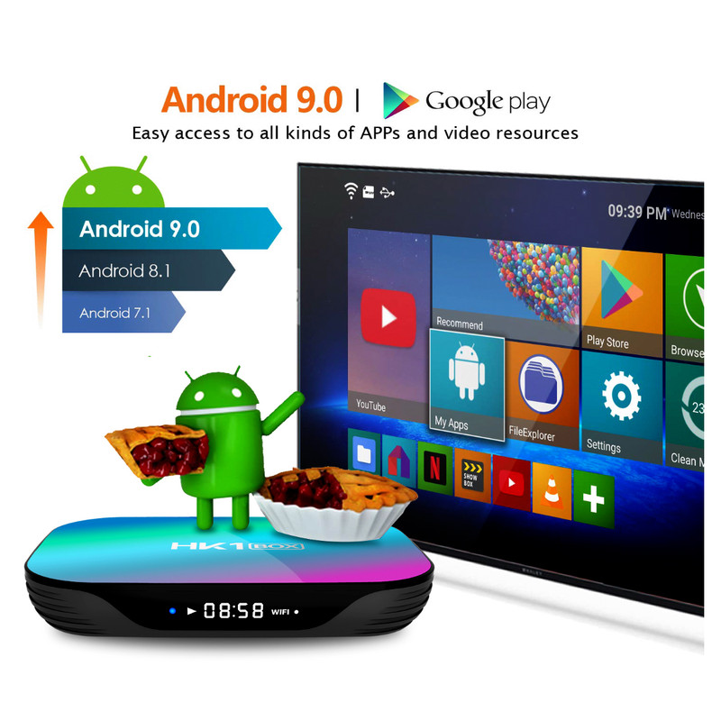 اندروید باکس اچ‌کی1 مدل باکس 4/32