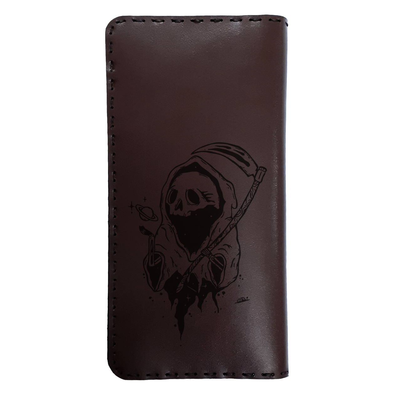 کیف پول مردانه طرح اسکلت کد 01