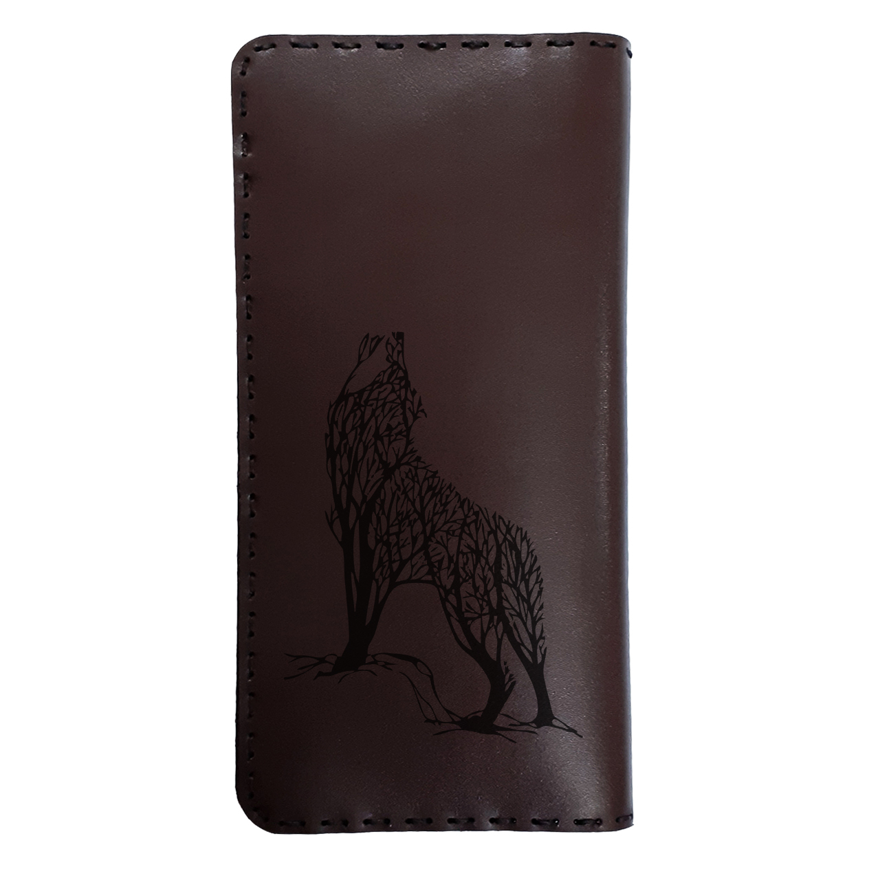 کیف پول مردانه طرح گرگ کد 02