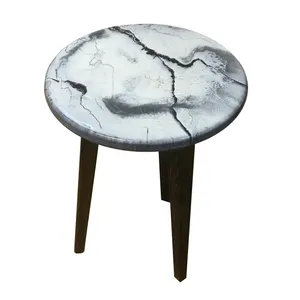 میز عسلی مدل مرمر کد WM02