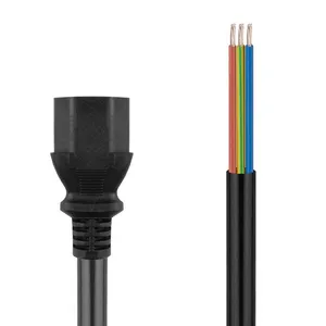 کابل برق سه پین منبع تغذیه کامپیوتر مدل P-1 طول 1.5 متر