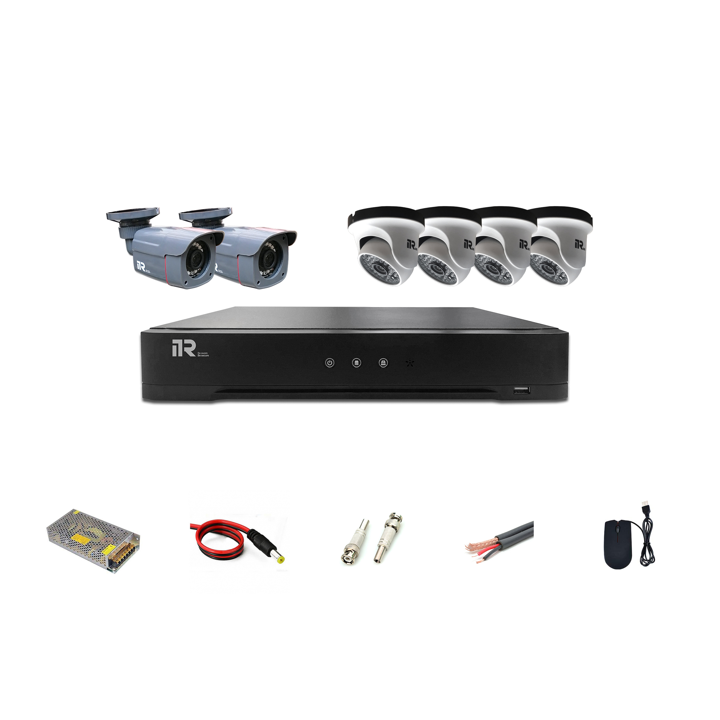 سیستم امنیتی آنالوگ آی تی آر مدل DK10_2R28_4D21_814