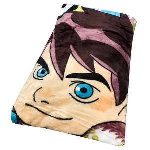 پتو مسافرتی طرح بن تن کد 3001 سایز 230×170 سانتی متر