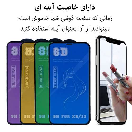 محافظ صفحه نمایش مدل MIRAM مناسب برای گوشی موبایل اپل iphone Xr