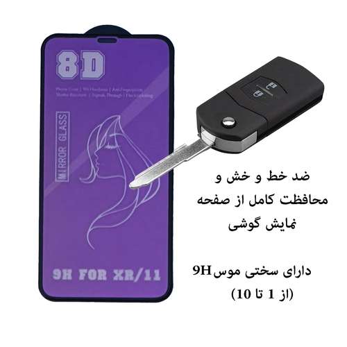 محافظ صفحه نمایش مدل MIRAM مناسب برای گوشی موبایل اپل iphone Xr