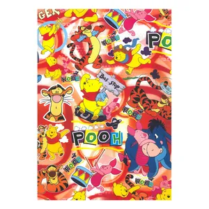 کاغذ کادو مدل Pooh کد 1223 بسته 5 عددی