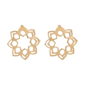 گوشواره طلا 18 عیار زنانه کد 1034