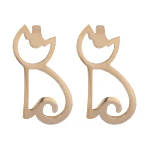 گوشواره طلا 18 عیار زنانه کد 1039