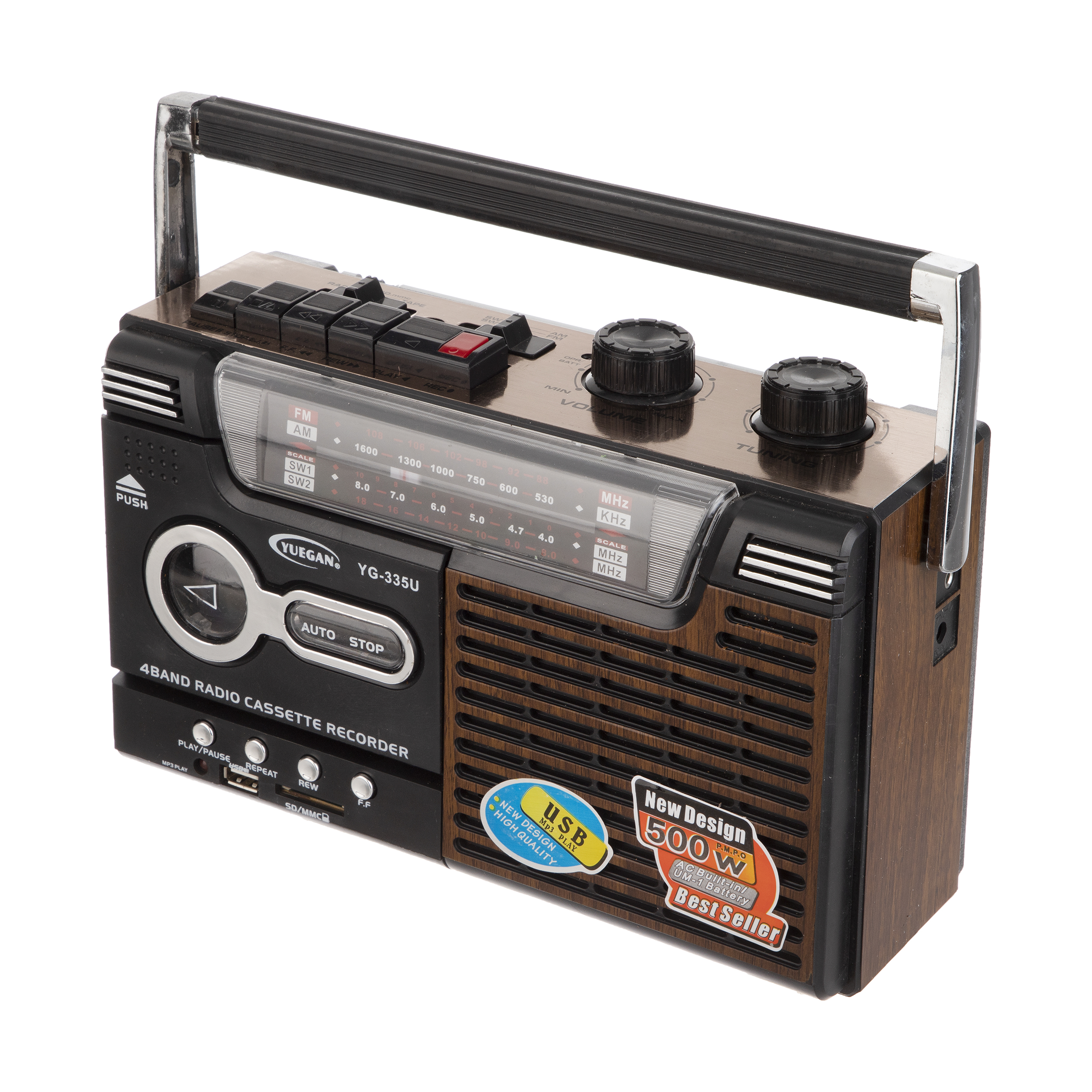 رادیو ضبط و اسپیکر یوگان مدل YG-336U