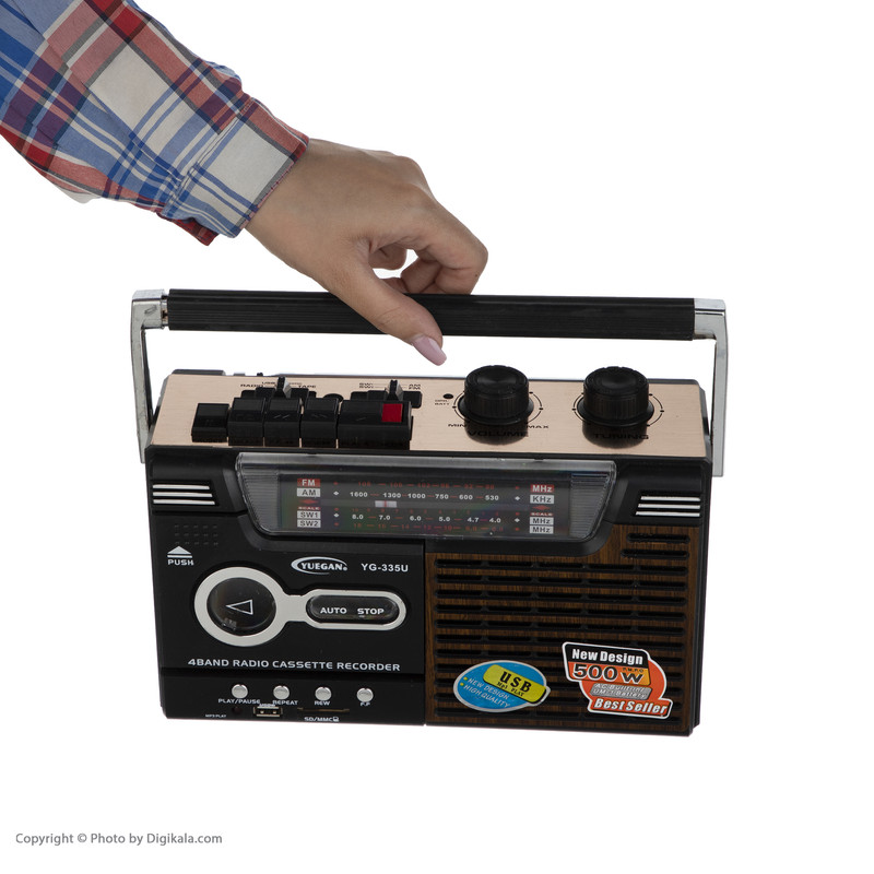 رادیو ضبط و اسپیکر یوگان مدل YG-336U رادیو ضبط و اسپیکر یوگان مدل YG-336U