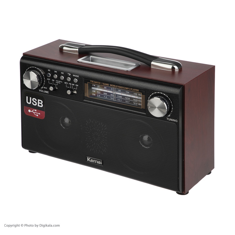 رادیو اسپیکر کمای مدل MD-1702BT رادیو اسپیکر کمای مدل MD-1702BT